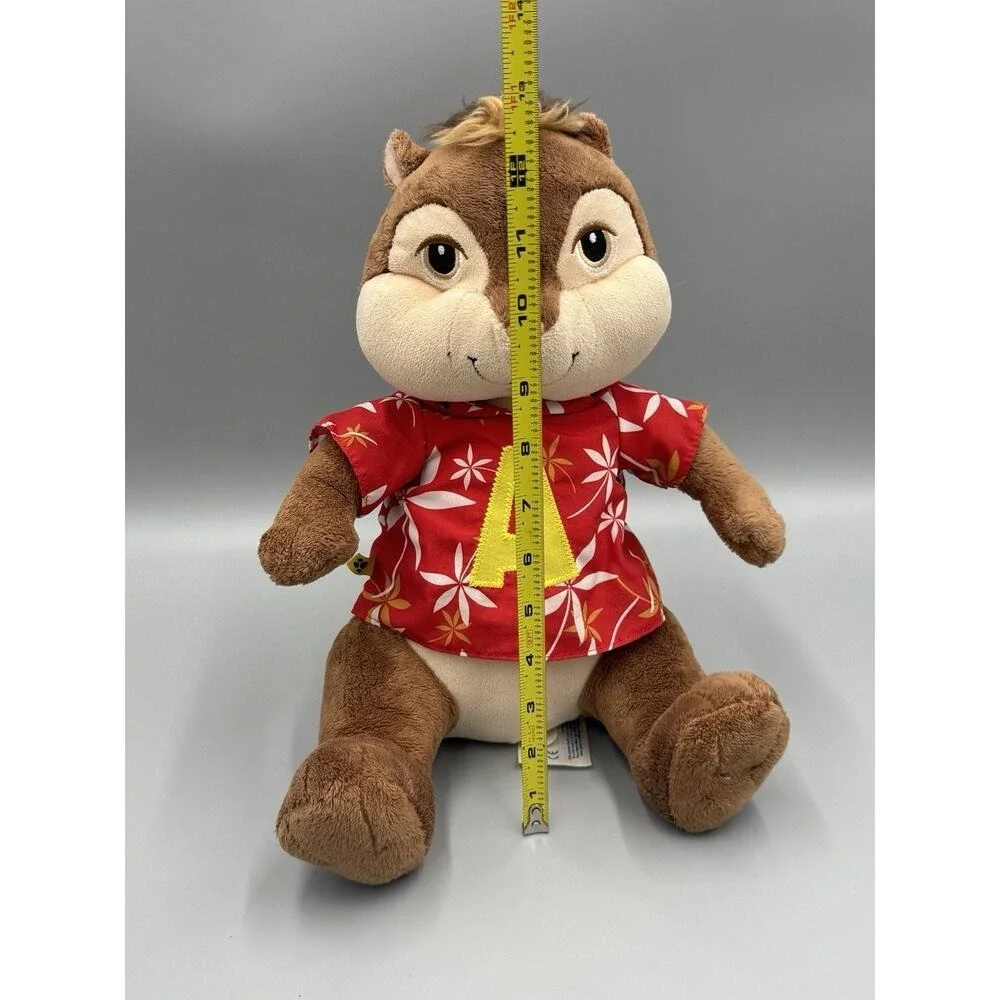Build A Bear Alvin And The Chipmunks ALVIN In Hawaiian Shirt Stuffed Plush 12